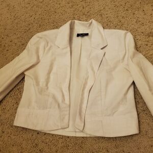 White jacket size S